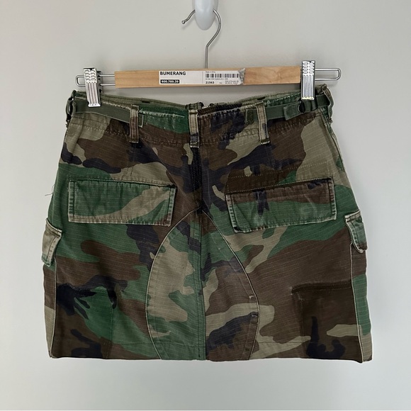 RE/DONE Upcycled Cargo Micro Skirt size XS - Picture 7 of 7
